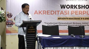 Syarif Bando Minta Pustakawan Lebih Giat Kembangkan Perpustakaan, Ini Tujuannya   - Tribuntangerang.com