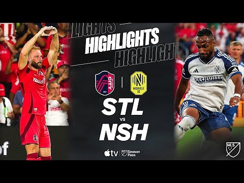 St. Louis CITY SC vs. Nashville SC | Full Match Highlights