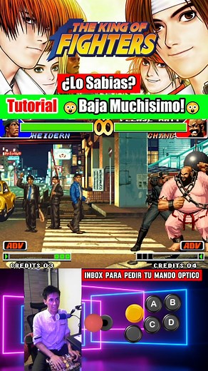 857K views · 7.4K reactions | Tutorial Baja Muchisimo! #KOF #arcadegames #videogames #retrogames #thekingoffighters | MakensyPlayer1 | Facebook