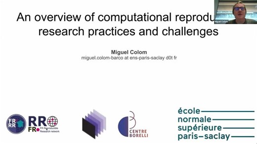 An Overview of Computational Reproducibility Research Practices and Challenges