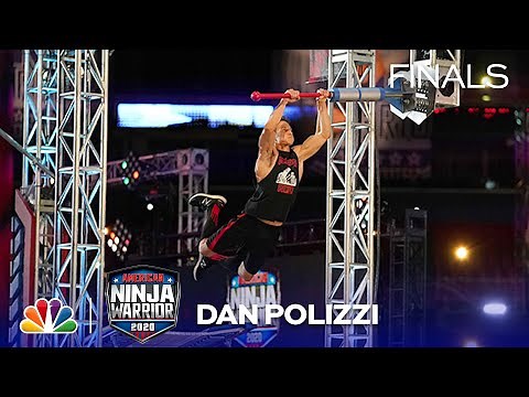 Firefighter Dan Polizzi Puts His Strength to the Test - American Ninja Warrior Finals 2020