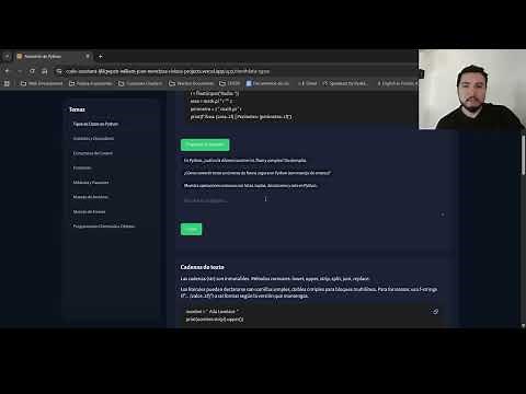 Python Learning Assistant from Scratch | Programming Project