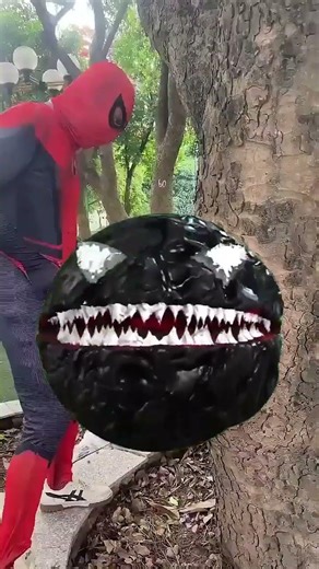 spider man vs venom 😂 funny #funny #marvel #spiderman #venom