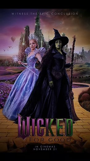 I saw Wicked Movie Part 2 today. It does its name justice. It's good,...