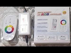 Touch Screen led RGB Cromoterapia P piscina Como Instalar