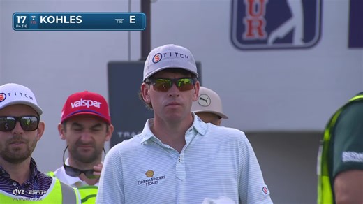 Ben Kohles drives green and drains 37-footer for eagle at WM Phoenix Open