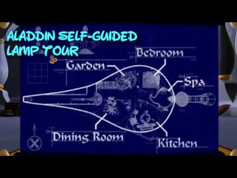 Aladdin Self Guided Lamp Tour Game