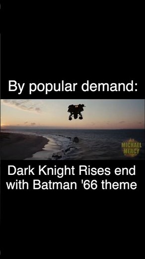 By popular demand: Dark Knight Rises end with Batman '66 theme