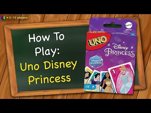 How to play Uno Disney Princess