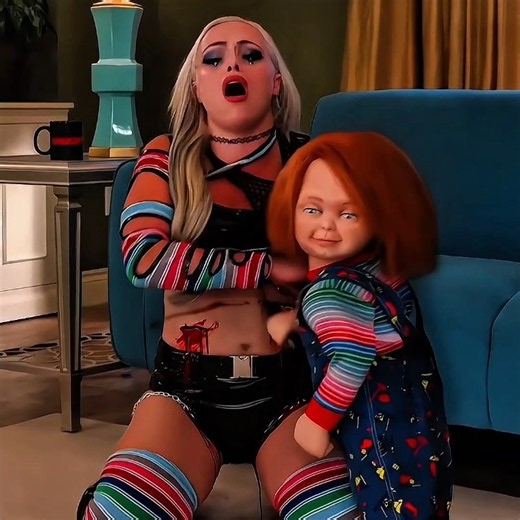 Chucky Killing Liv Morgan Edit! 😡 #wwe #livmorgan #edit