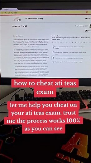 How to Cheat on an ATI TEAS Exam. Proctored Exams bypassing
