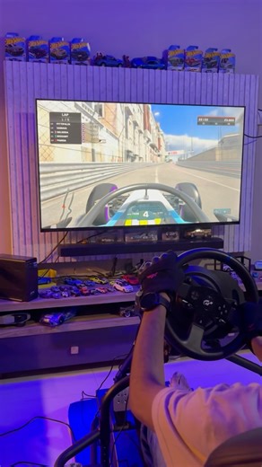 Thrustmaster T300 Tutorial in Playstation 4 #simracing #shorts #gaming #F1 #cockpit #nextlevelracing