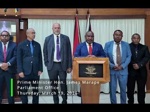 🇵🇬 Pangu–PPP Coalition Reunites | PM Marape Announces Major Political Shift