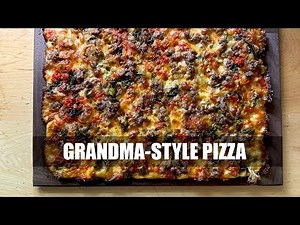 How to Make Grandma-Style Pizza
