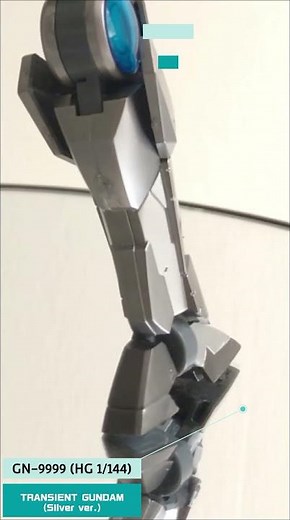 [JMS MODEL] GN-9999 Transient Gundam [Silver] (HG 1/144) [PART 2 - MOBILE SUIT PARTS]