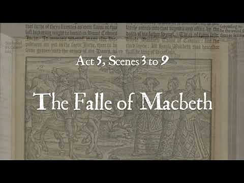 "The Fall of Macbeth" Last 7 Scenes of Macbeth read in Early Modern Pronunciation as an audio-drama