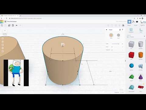 Tinkershop Tutorial: Learn to Build Finn the Human in TinkerCAD