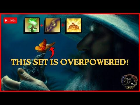 ESO PVP: Templar + Cindermoth Set = OP🔴LIVESTREAM #eso #esopvp #lotr