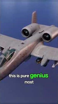 A10 Warthog Gun Run: Why The 'BRRRT' Terrifies Enemies #a10warthog #militaryaviation #aviationlovers