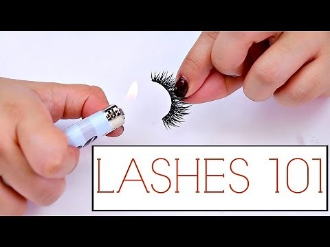 False Lashes Tips And Tricks For Beginners! | The how to guide for Lashes