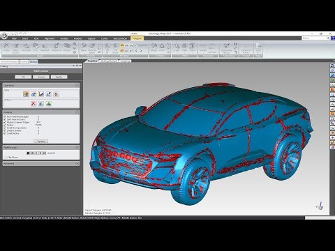 3D Generative AI car made using Hitem 3D - Mesh Analysis