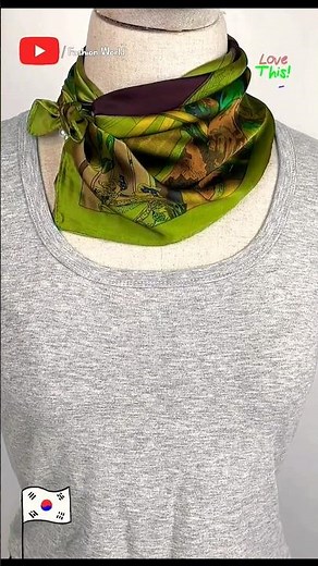 Teach You How Easy Silk Scarf Wrapping Techniques