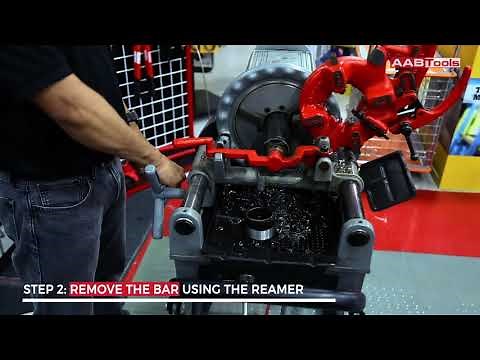 How to Use the Ridgid 300 Compact Threading Machine