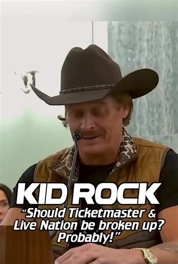 I testified before Congress on Wednesday about the skyrocketing cost of concert tickets and potential legislative reforms.#kidrock