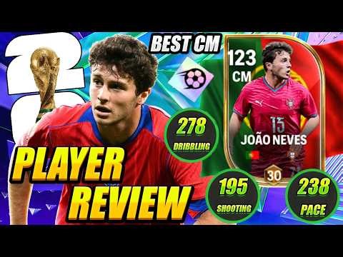 HE IS BROKEN! ✨🔥 118 The World’s Game Joao Neves Player Review! BEST CM/CDM META?! – FC Mobile 26