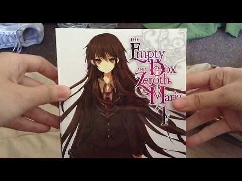 The Empty Box and the Zeroth Maria Light Novel Vol. 1 Showcase