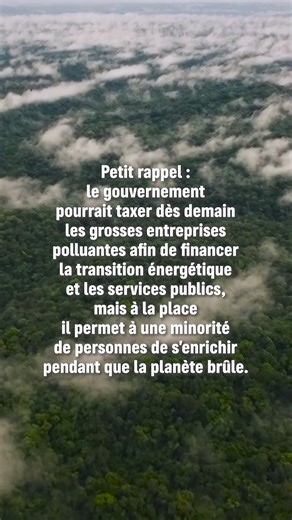 Les pollueurs doivent payer ! Pour signer la pétition : https://www.greenpeace.fr/faisons-payer-les-pollueurs/ | Greenpeace France