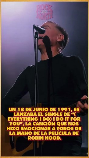 ¡35 años de la balada más exitosa de los 90! Hoy celebramos a Bryan Adams y su himno de amor eterno