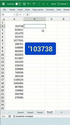 how to add apostrophe in each cell