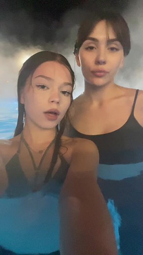 Relaxing Pool Moments: Conversations and Fun