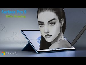 Surface Pro 9 HANDS ON drawing Test - Is it any better than the Surface Pro 8 or Laptop Studio?