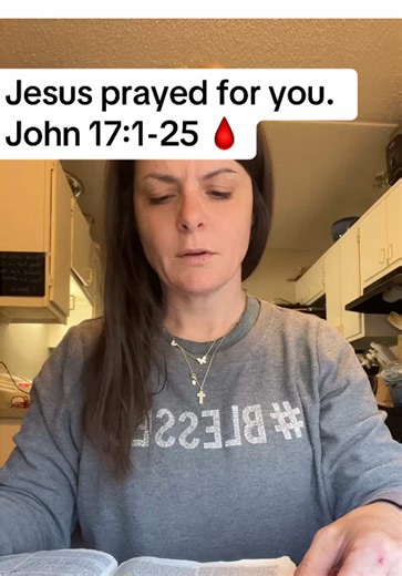 Jesus prayed for you — John 17 explained. Before the cross, Jesus interceded for His disciples and for us. This is Jesus’ prayer for unity, protection, purpose, and love, spoken directly over believers today. If you’ve ever wondered if Jesus sees you, John 17 answers that question. #prayedtojesus #John17 #BibleTruth #ChristianTikTok #FaithOverFear