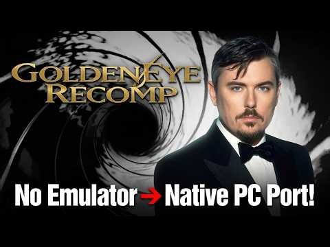 GoldenEye Recomp Native Unofficial PC Port Is Amazing!