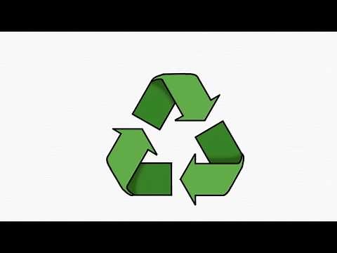 Kyoodoz: Let's Draw Recycling (Recycle) Symbol