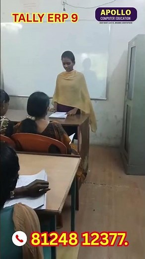 TALLY ERP 9 course srivilliputtur (student seminar video)