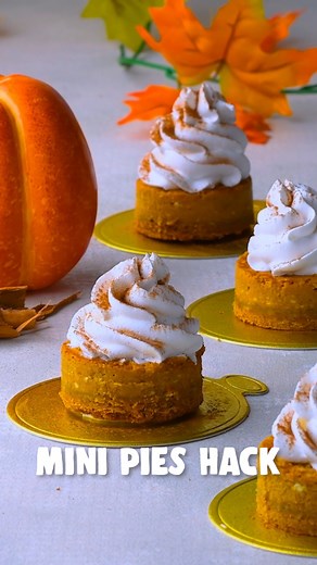 Turn full-size pies into mini pies in moments! 🥧🔪 | So Yummy