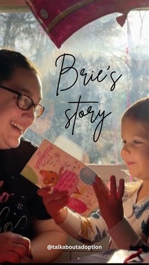 3.9K views · 42 reactions | Open adoption is not a final goodbye - It’s a growing bond. 懶 Have you watched Brie’s full open adoption story?! Watch and share it, here: https://www.facebook.com/share/v/16oXQcieSo/?mibextid=wwXIfr #ChooseLife #Birthmomstrong #OpenAdoption | Talk About Adoption | Facebook