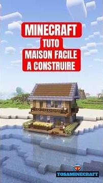 MINECRAFT - TUTO MAISON FACILE À CONSTRUIRE !! 🏠 #minecraft #minecrafttutorial #minecraftbuilding