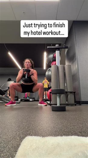 Watching young girls already picking apart their bodies in the mirror is heartbreaking because I know exactly how that spiral starts. It's systemic. And we need to break it. I wanted to chat with them but their chaperones were right there. So I did the only thing that felt right in that moment: I lifted heavier. I stayed focused. I showed up confident in the body I've built. Hoping they could see that. Because sometimes the loudest message we can send iss how we show up. Strong women build stron