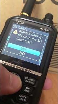 Firmware Update ID-52 ICOM