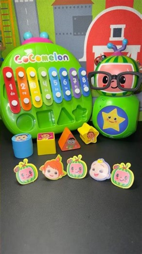 Cute Little Cocomelon Characters and Shapes