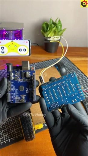 Low Budget Arduino Bluetooth Car Hardware Breakdown #arduino @sritu_hobby