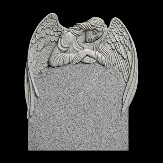 Angel 3D STL Model, CNC Router, Gravestone Design (digital Download File) - Etsy UK
