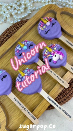 Learn How to Make Adorable Unicorn Oreo Pops | Step-by-Step Tutorial