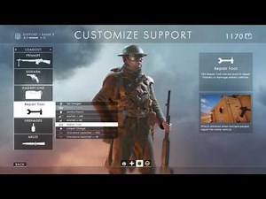 Battlefield 1 - Beginners guide - menu