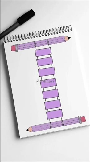 Easy English Project Cover Page ✏️ | Aesthetic Notebook Design for Students #Shorts